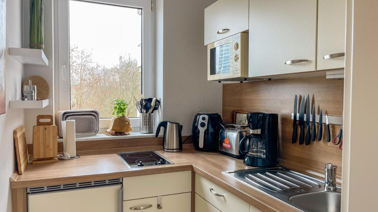 Apartmenthaus Waldbad Whg Westwind 15 4 쿡스하펜 외부 사진